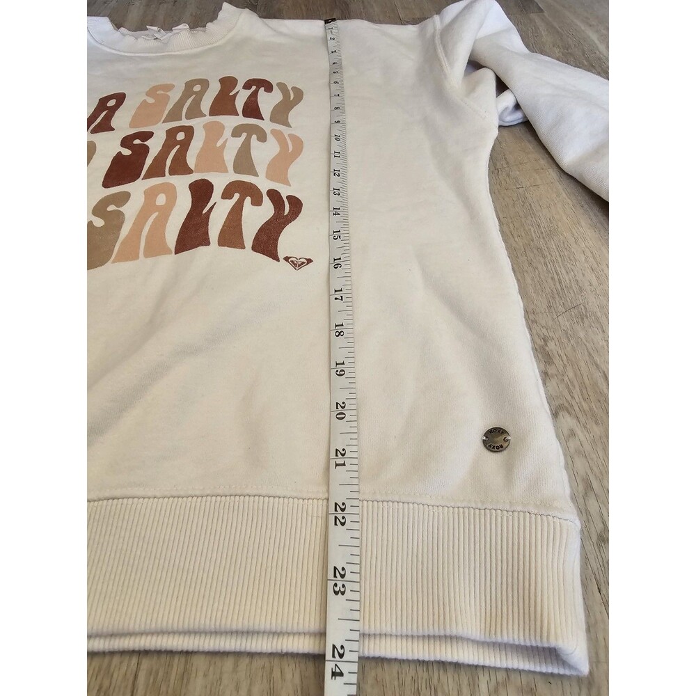 Roxy Women's Oversized Crewneck Kinda Salty Sweater Size XS - Picture 5 of 6
